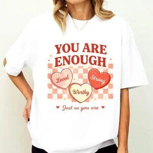 Heart Graphic Tee, Cute Valentines Day Shirt, Valentines Day Gift